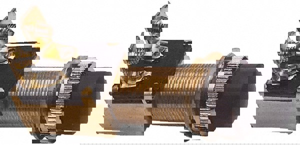 Automotive Switches; Switch Type: Brass Push-Button Switch ; Sequence: Momentary On ; Amperage: 15 A ; Voltage: 12 V